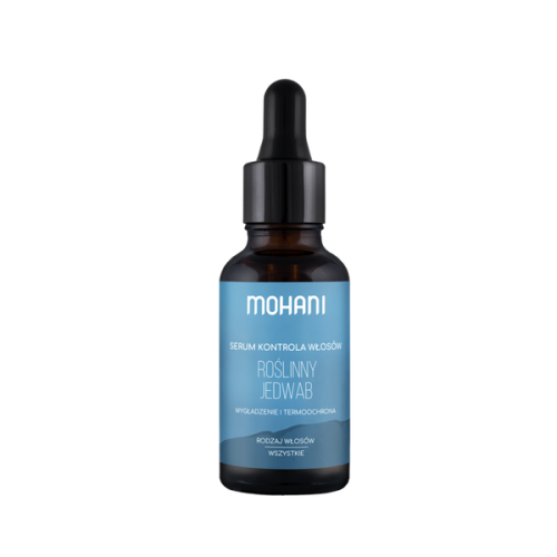 3195_1 Wygładzające i termoochronne serum do włosów Mohani - Roślinny Jedwab