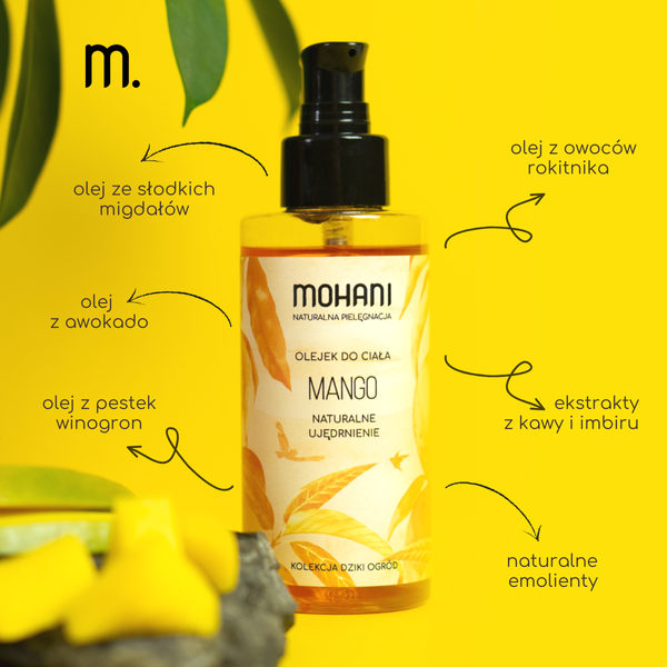 Ujędrniający olejek mango Mohani do ciała 150 ml