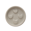 Mydelniczka ceramiczna Lunula szara matowa