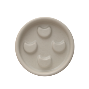 Mydelniczka ceramiczna Lunula ecru matowa