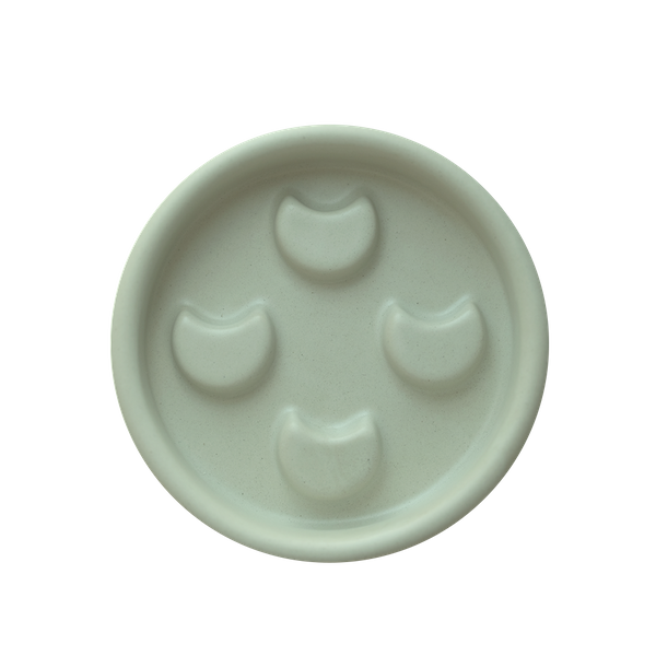 4605_1 Mydelniczka ceramiczna Lunula szałwiowa matowa