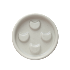 Mydelniczka ceramiczna Lunula ecru matowa