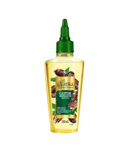 4617_1 Dabur Olejek do włosów Rycyna - 100 ml | Regeneracja i wzmacnianie