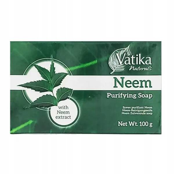 4624_1 Dabur Mydło Vatika Neem - 100 g | Antybakteryjna ochrona skóry