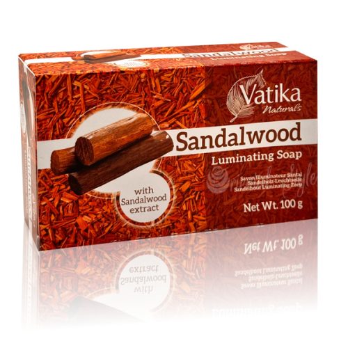 4627_1 Dabur Mydło Vatika z Drzewem Sandałowym - 100 g | Oczyszczanie i odżywienie skóry