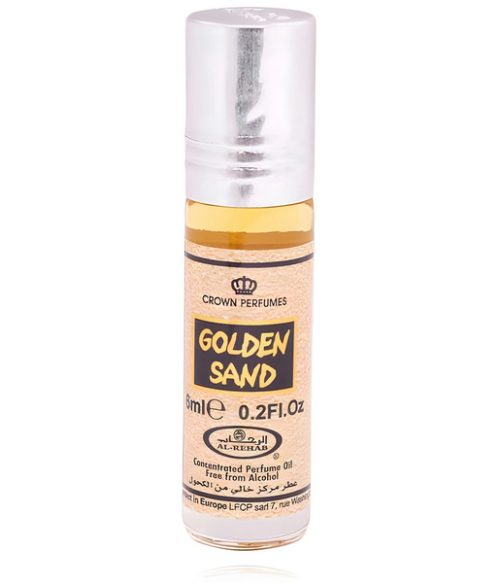 4670_1 Arabski Al-Rehab Golden Sand 6ml, główna nuta: wanilia i bursztyn