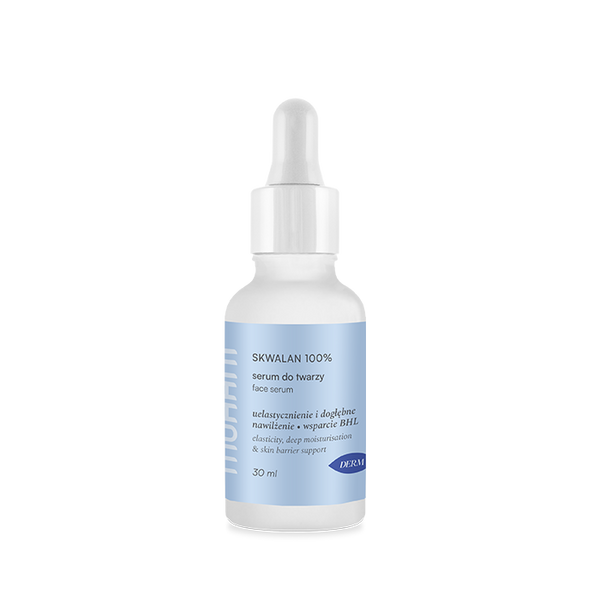 Skwalan - naturalne serum nawilżające Mohani