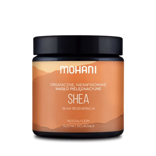 Masło shea Mohani nierafinowane afrykańskie do skóry suchej i wrażliwej 100ml
