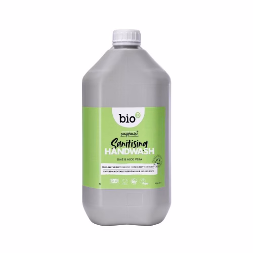 Mydło w płynie LIMONKA i ALOES, 5 l, Bio-D Mydło w płynie Bio-D limonka i aloes 5 litrów