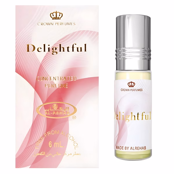 Perfumy Arabski Al-Rehab Delightful 6ml ze świeżymi owocami i cytrusami (2)
