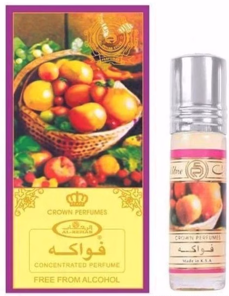 Arabski Al-Rehab Fruit 6ml, główna nuta: świeże owoce tropikalne Perfumy Al Rehab Fruit 6ml tropikalne owoce