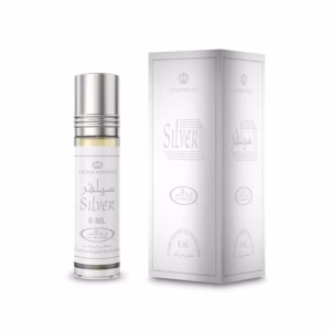 Perfumy arabskie Al-Rehab Silver 6ml z cytrusami i sandalem