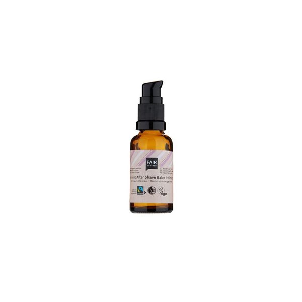 Balsam łagodzący po goleniu stref intymnych, z morelą, certyfikowany FAIRTRADE, ZERO WASTE, 30ml, Fair Squared Balsam łagodzący po goleniu stref intymnych, z morelą, certyfikowany FAIRTRADE, ZERO WASTE, 30ml, Fair Squared
