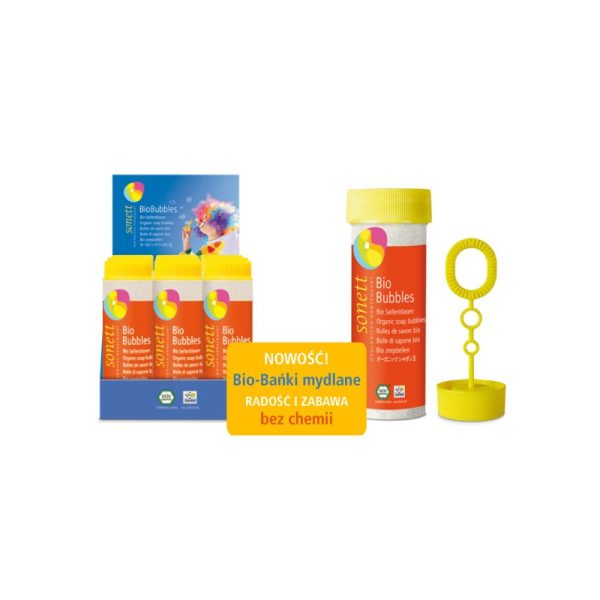 Bio-Bańki mydlane dla dzieci, Sonett, 45 ml
