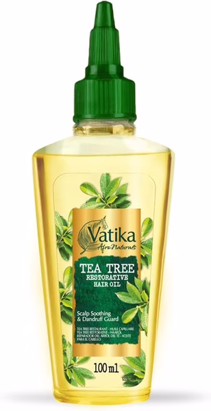 Dabur Olejek do włosów Drzewo herbaciane - 100 ml | Regeneracja i ochrona Olejek do włosów Dabur z drzewem herbacianym 100ml