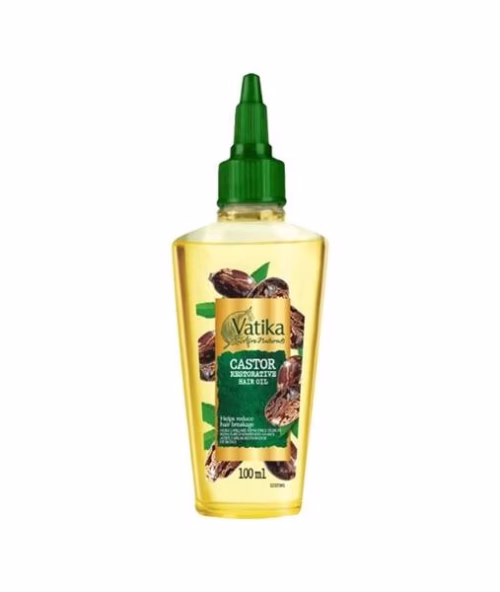 Dabur Olejek do włosów Rycyna - 100 ml | Regeneracja i wzmacnianie Olejek do włosów Dabur Rycyna 100ml do regeneracji