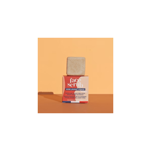 Peeling w kostce do twarzy Lamazuna delikatny oczyszczający 28ml (2)