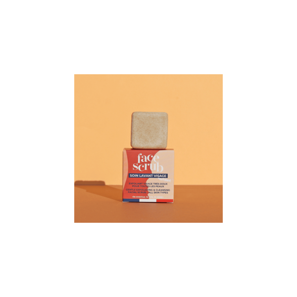 Delikatny, oczyszczający peeling w kostce do twarzy, 28 ml, Lamazuna (zdjęcie 4) Delikatny, oczyszczający peeling w kostce do twarzy, 28 ml, Lamazuna