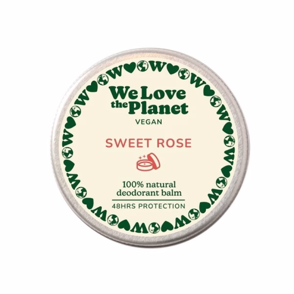 Dezodorant w kremie We Love The Planet Sweet Rose bez aluminium 35g (2)
