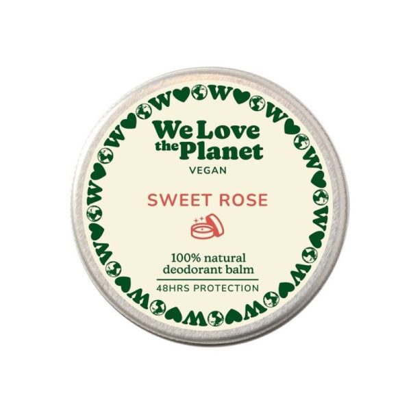 Dezodorant w kremie SWEET ROSE (SWEET SERENITY), certyfikowany, bez aluminium, VEGAN, 35g, We Love The Planet (zdjęcie 2) Dezodorant w kremie SWEET ROSE (SWEET SERENITY), certyfikowany, bez aluminium, VEGAN, 35g, We Love The Planet