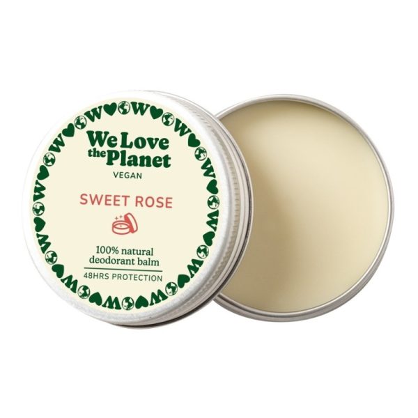 Dezodorant w kremie SWEET ROSE (SWEET SERENITY), certyfikowany, bez aluminium, VEGAN, 35g, We Love The Planet Dezodorant w kremie SWEET ROSE (SWEET SERENITY), certyfikowany, bez aluminium, VEGAN, 35g, We Love The Planet