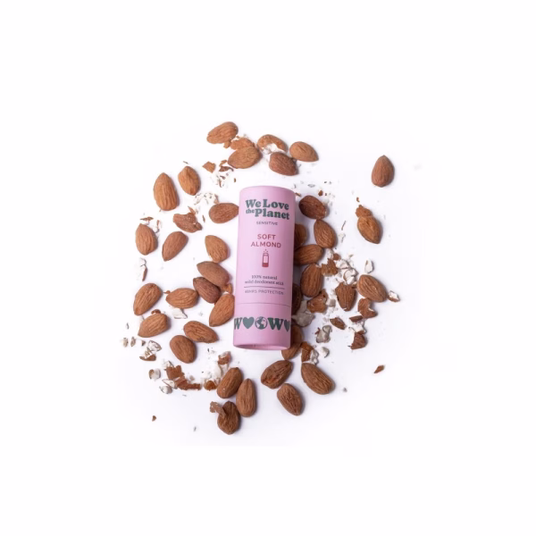 Dezodorant w sztyfcie We Love The Planet Soft Almond do skóry wrażliwej 40g bez aluminium (2)