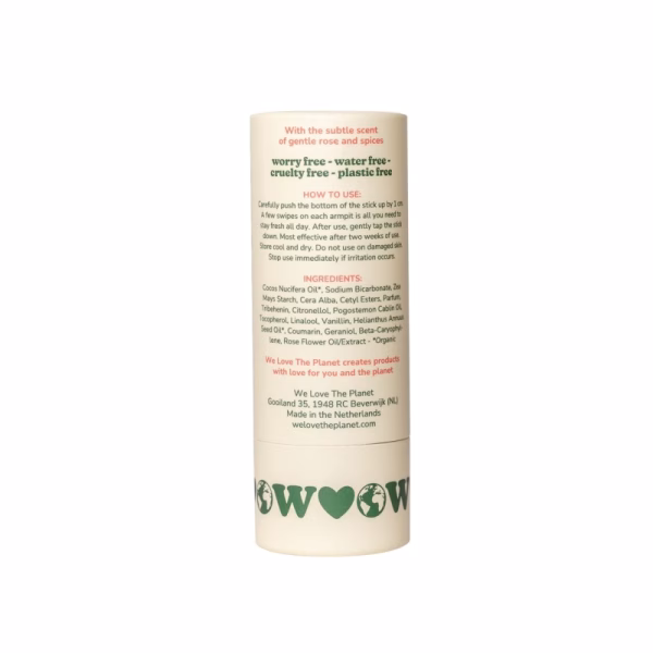 Dezodorant w sztyfcie We Love The Planet Sweet Rose bez aluminium 40g (3)