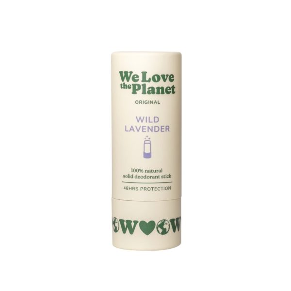Dezodorant w sztyfcie WILD LAVENDER (LOVELY LAVENDER), certyfikowany, bez aluminium, 40g, We Love The Planet (zdjęcie 2) Dezodorant w sztyfcie WILD LAVENDER (LOVELY LAVENDER), certyfikowany, bez aluminium, 40g, We Love The Planet