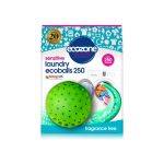 Ecoballs kule piorące na 250 prań, SENSITIVE, bezzapachowe, Ecozone