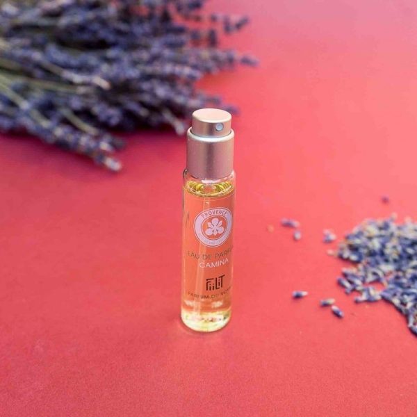Ekskluzywna ekologiczna woda perfumowana, zapach: Camina - Provence, buteleczka, Zero Waste, 11 ml, FiiLiT