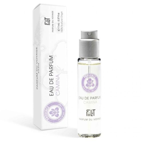 Ekskluzywna ekologiczna woda perfumowana, zapach: Camina - Provence, buteleczka, Zero Waste, 11 ml, FiiLiT