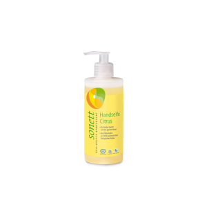 Ekologiczne mydło w płynie CYTRUS, z dozownikiem, 300 ml, Sonett
