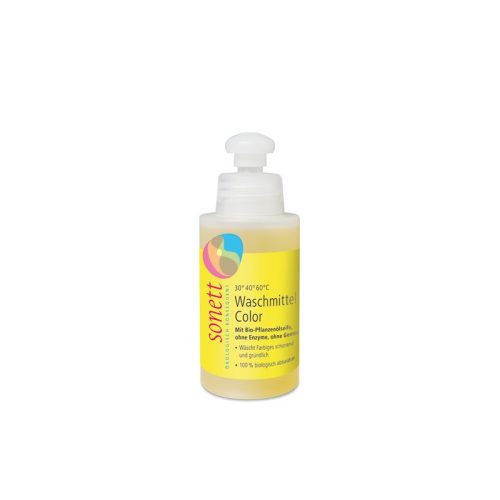 Ekologiczny płyn do prania, miętowo-cytrynowy, KOLOR, Sonett, 120 ml