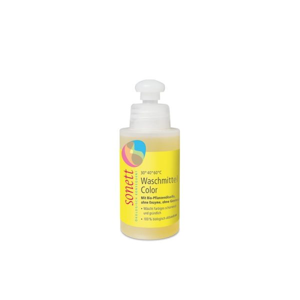 Ekologiczny płyn do prania, miętowo-cytrynowy, KOLOR, Sonett, 120 ml Ekologiczny płyn do prania, miętowo-cytrynowy, KOLOR, Sonett, 120 ml
