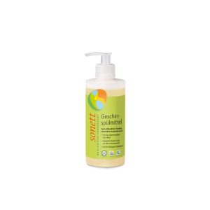 Ekologiczny, wegański płyn do mycia naczyń CYTRYNOWY, Sonett, 300 ml, z dozownikiem