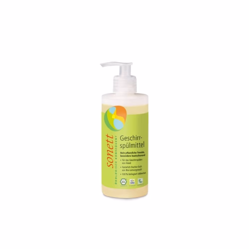 Płyn do mycia naczyń Sonett cytrynowy 300ml z dozownikiem