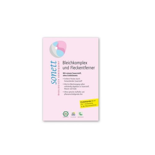 Ekologiczny wybielacz, odplamiacz, 60 ml, Sonett