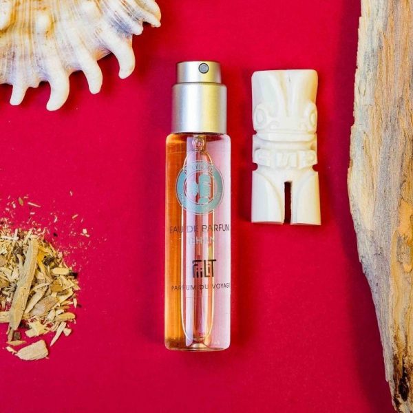 Ekskluzywna ekologiczna woda perfumowana, zapach: Tehani - Polynesie, buteleczka, Zero waste, 11 ml, FiiLiT