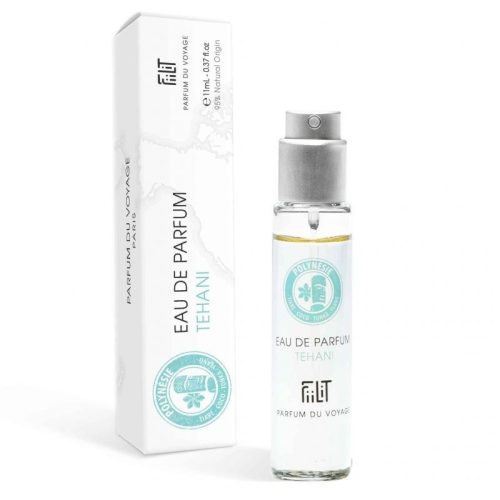 Ekskluzywna ekologiczna woda perfumowana, zapach: Tehani - Polynesie, buteleczka, Zero waste, 11 ml, FiiLiT