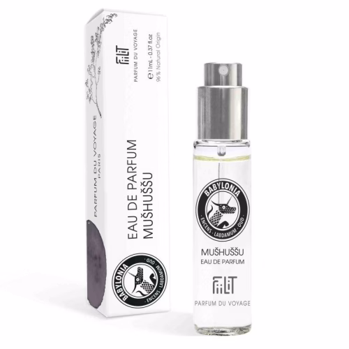 Ekskluzywna ekologiczna woda perfumowana, zapach: Mushussu - Babylonia, buteleczka, Zero Waste, 11 ml, FiiLiT Woda perfumowana FiiLiT Mushussu Babylonia 11ml zero waste