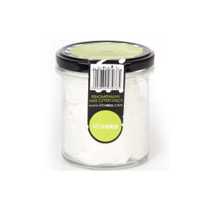 Fenomenalny mus czyszczący w słoiku, Słodka pomarańcza z lawendą, Zero Waste, 300 g, Klareko