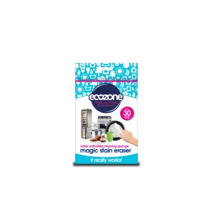 Gąbka czyszcząca bez detergentów, Ecozone (ERASER)