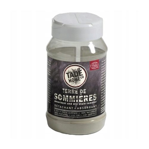 Glinka z Sommieres, odplamiacz i absorbant na sucho, Ecodetergent, ECOCERT, 200g, Tadé Home