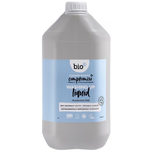 Hypoalergiczny skoncentrowany płyn do mycia naczyń odpowiedni dla skóry wrażliwej, 5 l, Bio-D (BWU45)
