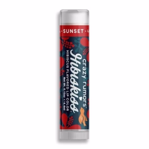 Koloryzujący balsam do ust Crazy Rumors Sunset z masłem shea i olejkiem jojoba