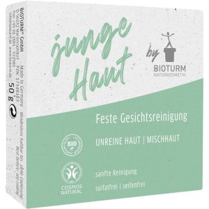 Kostka do mycia twarzy z organicznym miodem, bez mydła, dla nastolatków, COSMOS NATURAL, 50 g, BIOTURM