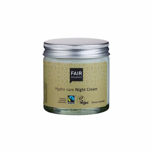 Krem na NOC z olejkiem arganowym, certyfikowany FAIRTRADE, ZERO WASTE, 50ml, Fair Squared Krem na noc Fair Squared z olejkiem arganowym 50ml