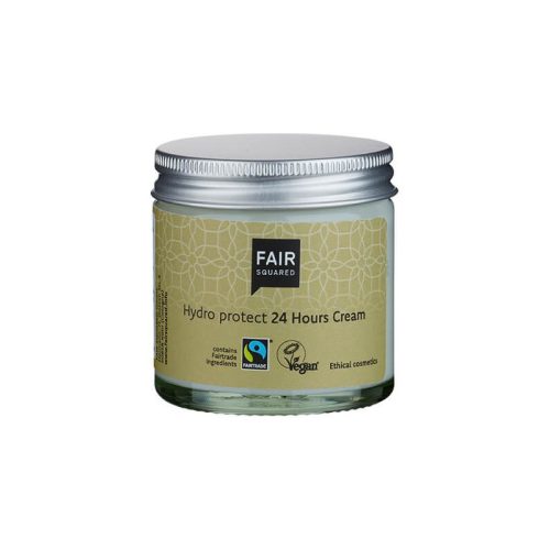Krem nawilżający 24h, na dzień i noc, z olejem arganowym, regenerujący skórę, certyfikowany FAIRTRADE, 50ml, Fair Squared