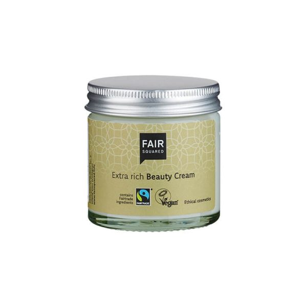 Krem odżywczo-nawilżający, wyjątkowo bogata formuła 5-ciu olejków, certyfikowany FAIRTRADE, 50ml, Fair Squared