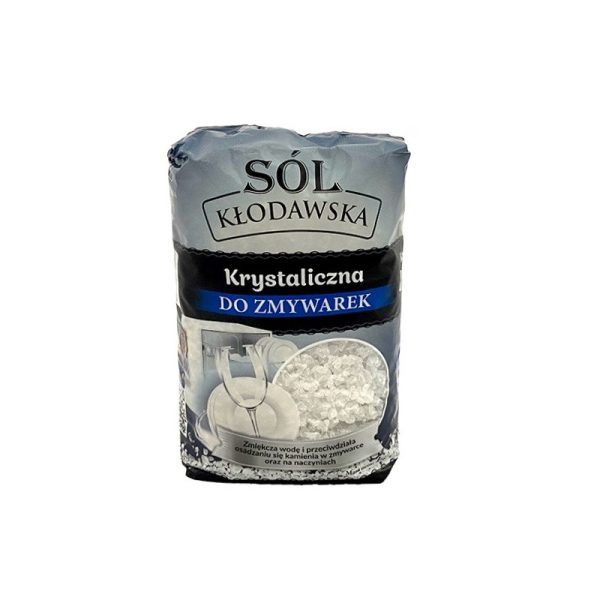 Krystaliczna Sól Do Zmywarek, 1kg, Sól Kłodawska